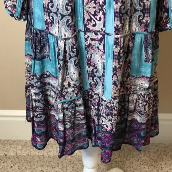 LUCKY BRAND Paisley Print Dress